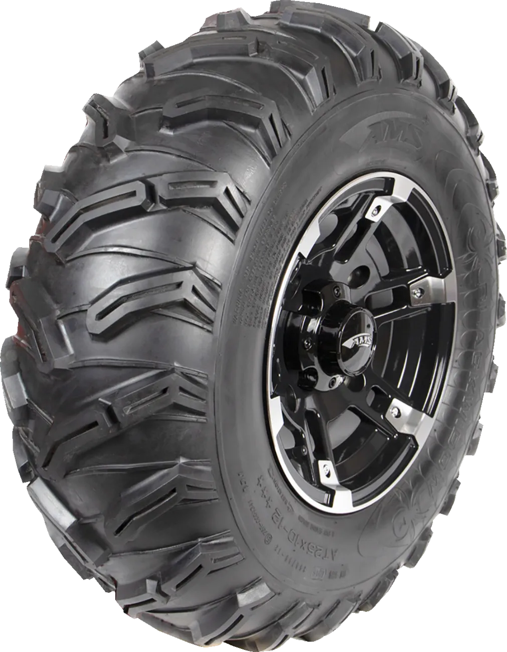 AMS Black Widow motorcycle tire