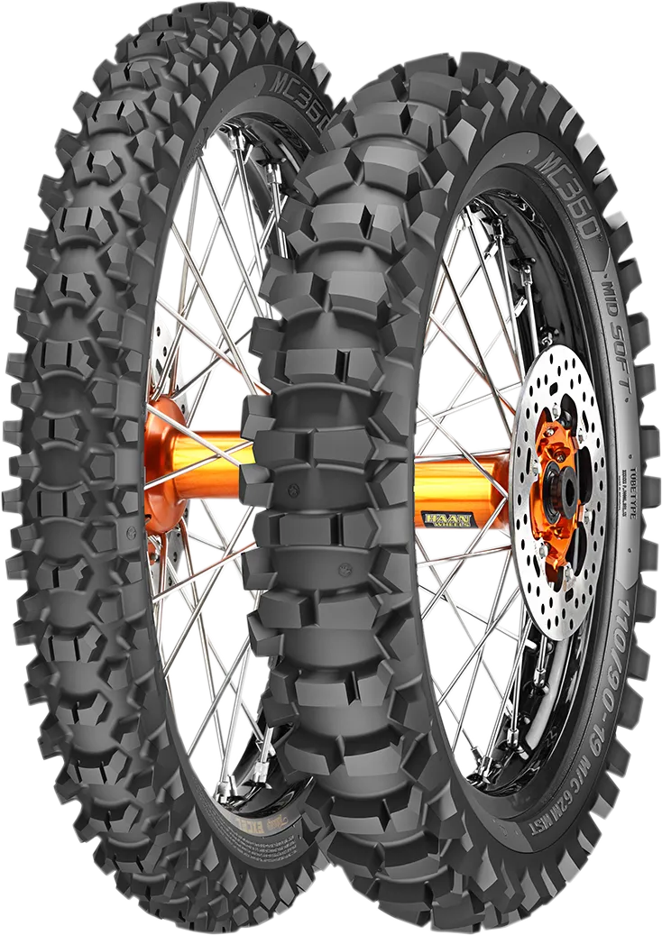METZELER MC360™ Mid-Soft — 90/90-21 motorcycle tire