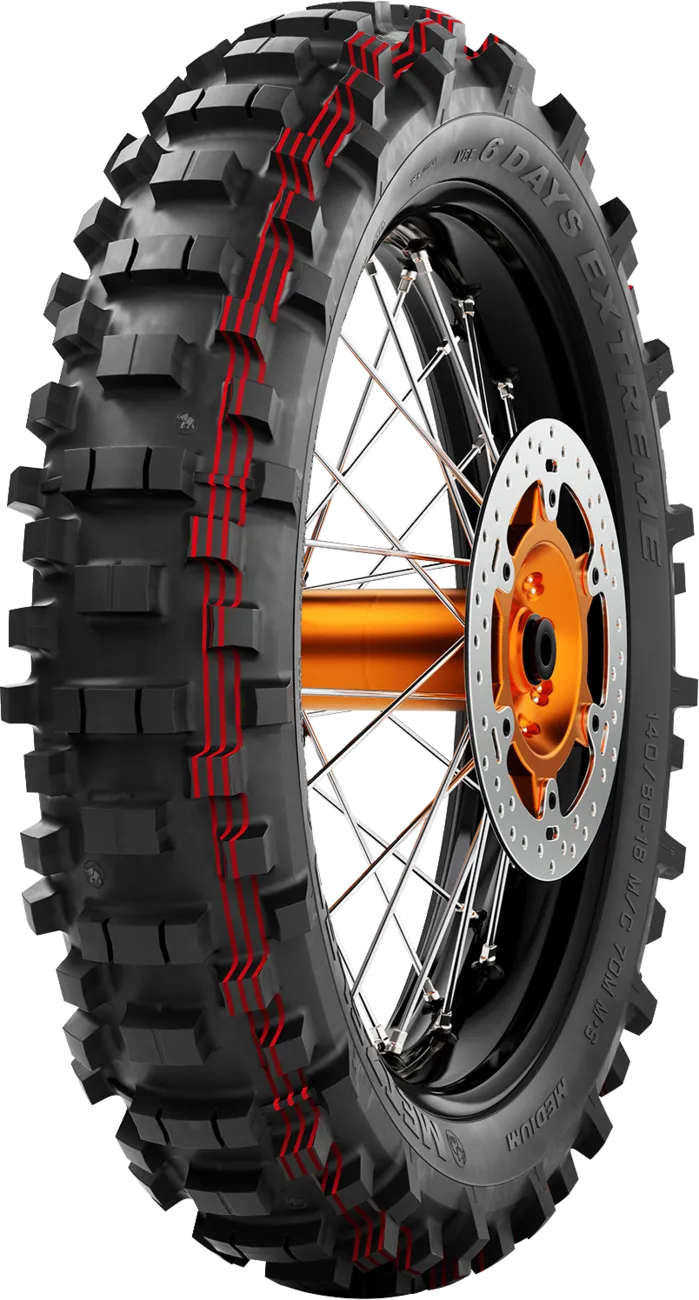 METZELER MCE 6 Days Extreme — 110/80-18 motorcycle tire