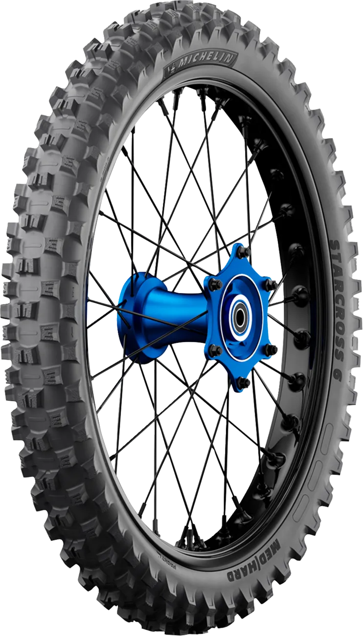 MICHELIN StarCross 6 Medium Hard — 110/90-19 motorcycle tire