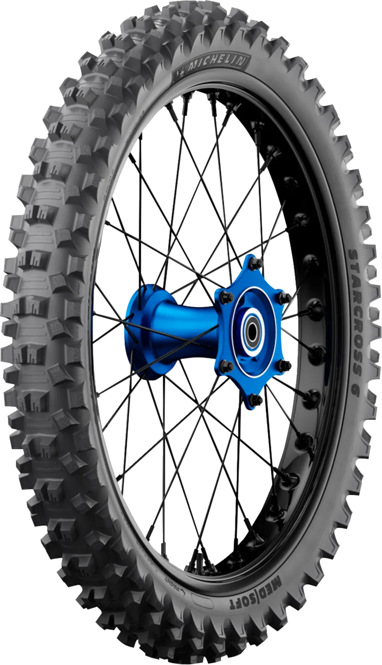 MICHELIN StarCross 6 Medium Soft — 110/90-19 motorcycle tire