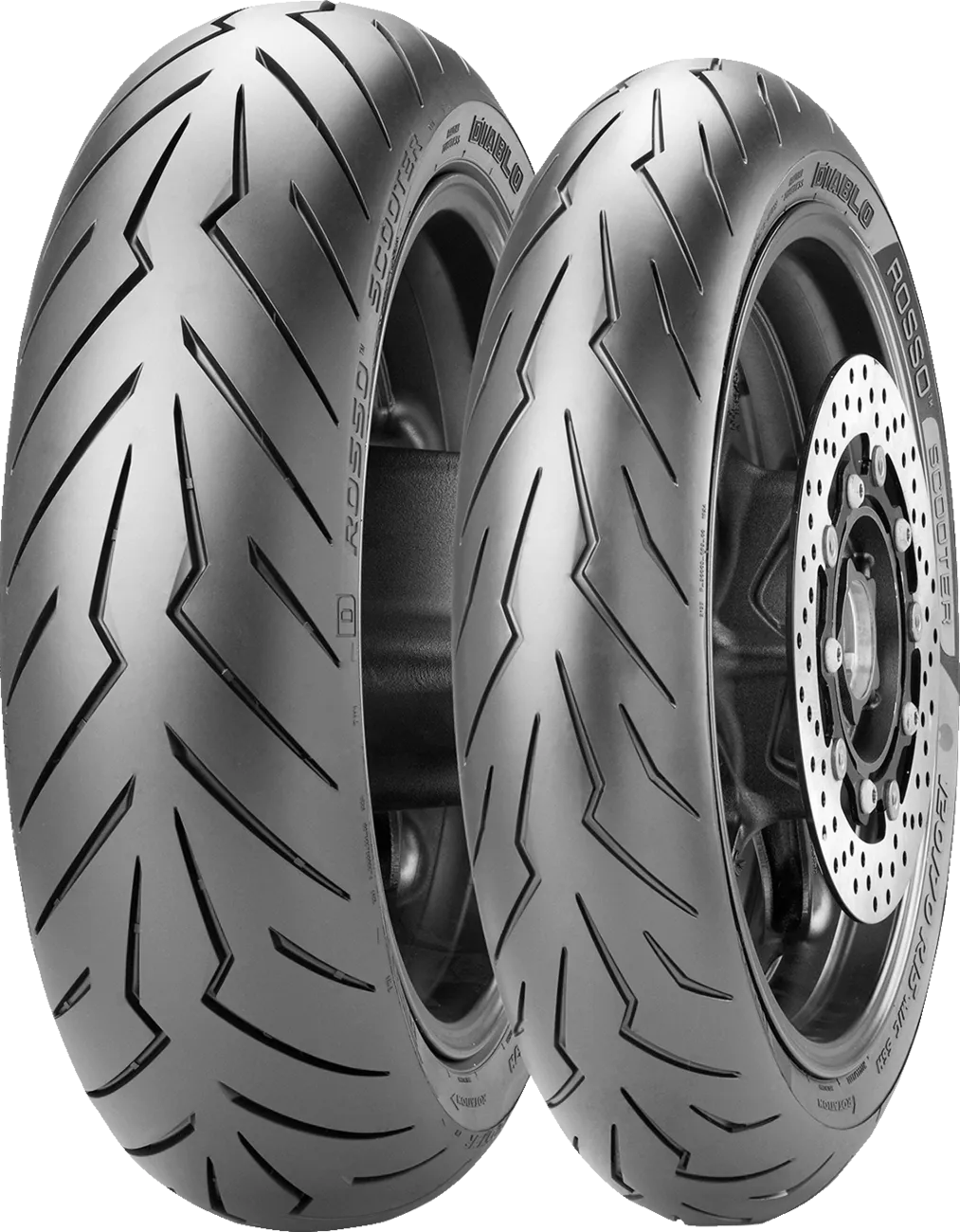 PIRELLI Diablo Rosso™ Scooter — 150/70-13 motorcycle tire