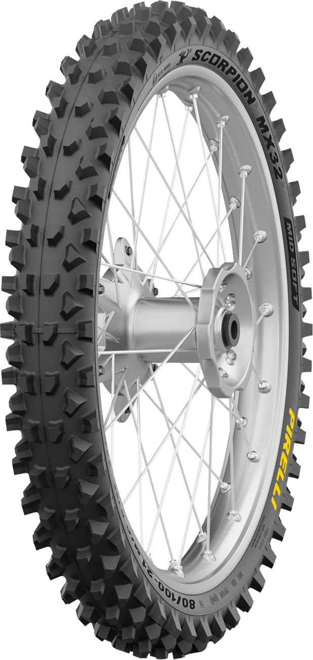 PIRELLI Scorpion™ MX32 Mid Soft — 90/100-16 motorcycle tire