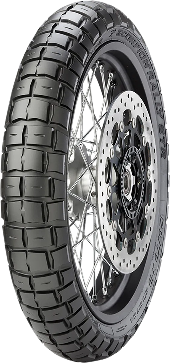 PIRELLI Scorpion™ Rally STR — 110/70-17 motorcycle tire